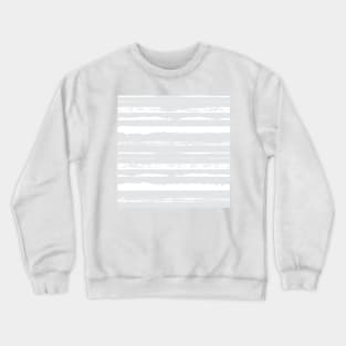 Gray Summer Stripes Crewneck Sweatshirt